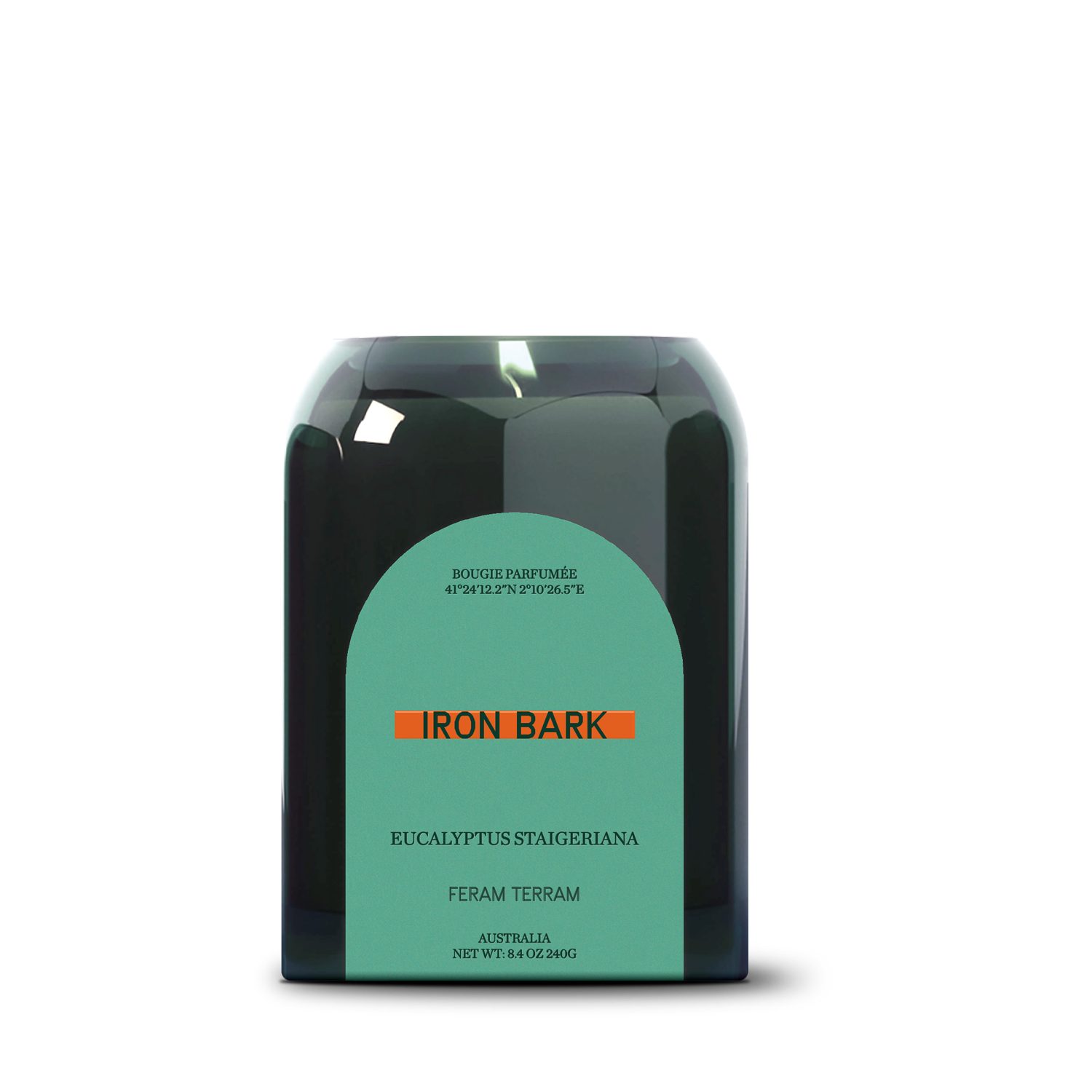 Feram Terram Iron Bark Candle