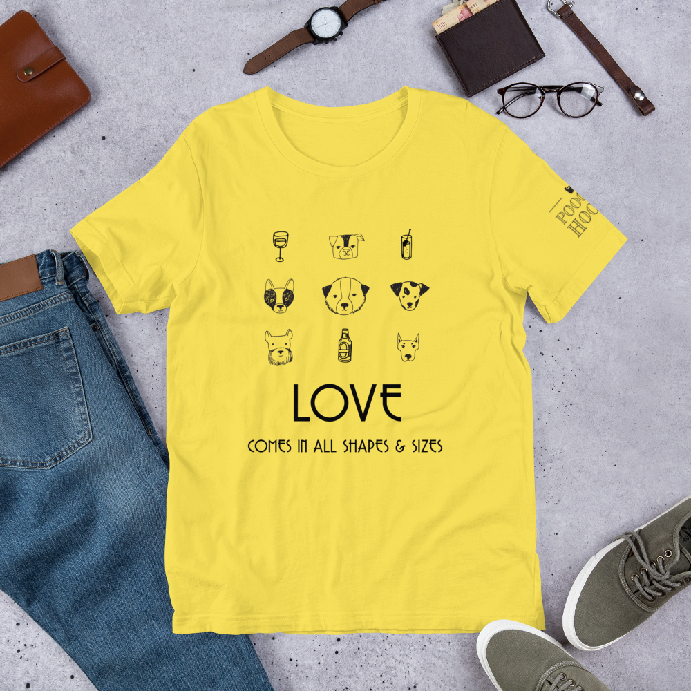 LoveInAllSizes_PoochHooch-Logo_mockup_Front_Flat-Lifestyle_Yellow.png