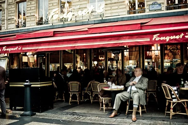 Fouquet's restaurant in Paris France