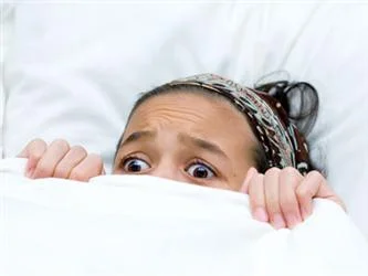 night fears in bed under the covers