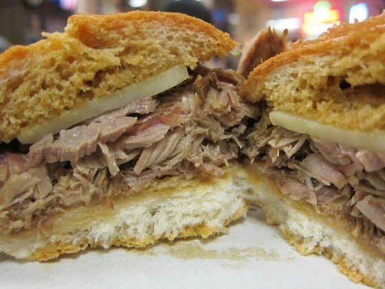 Philippe's French Dipped sandwich