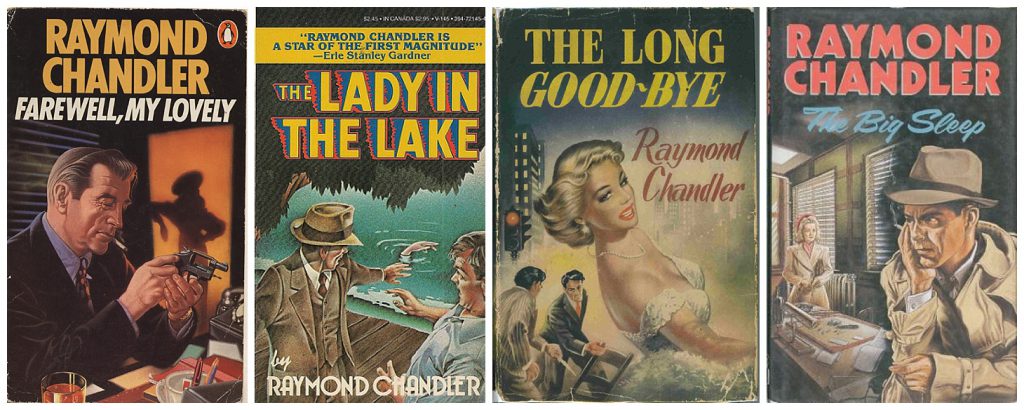 Four Raymond Chandler novels