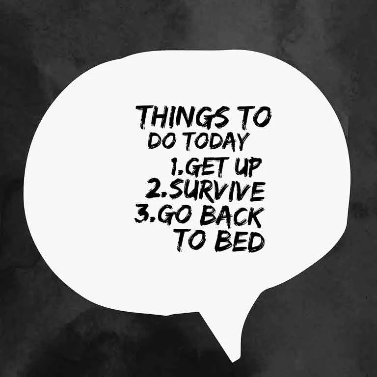 Things to do today.