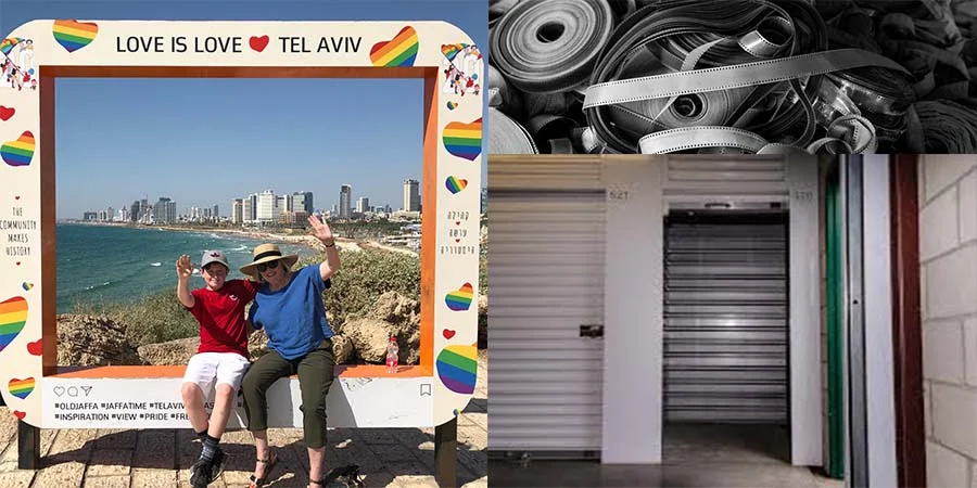 Sandra and Peter in Tel Aviv