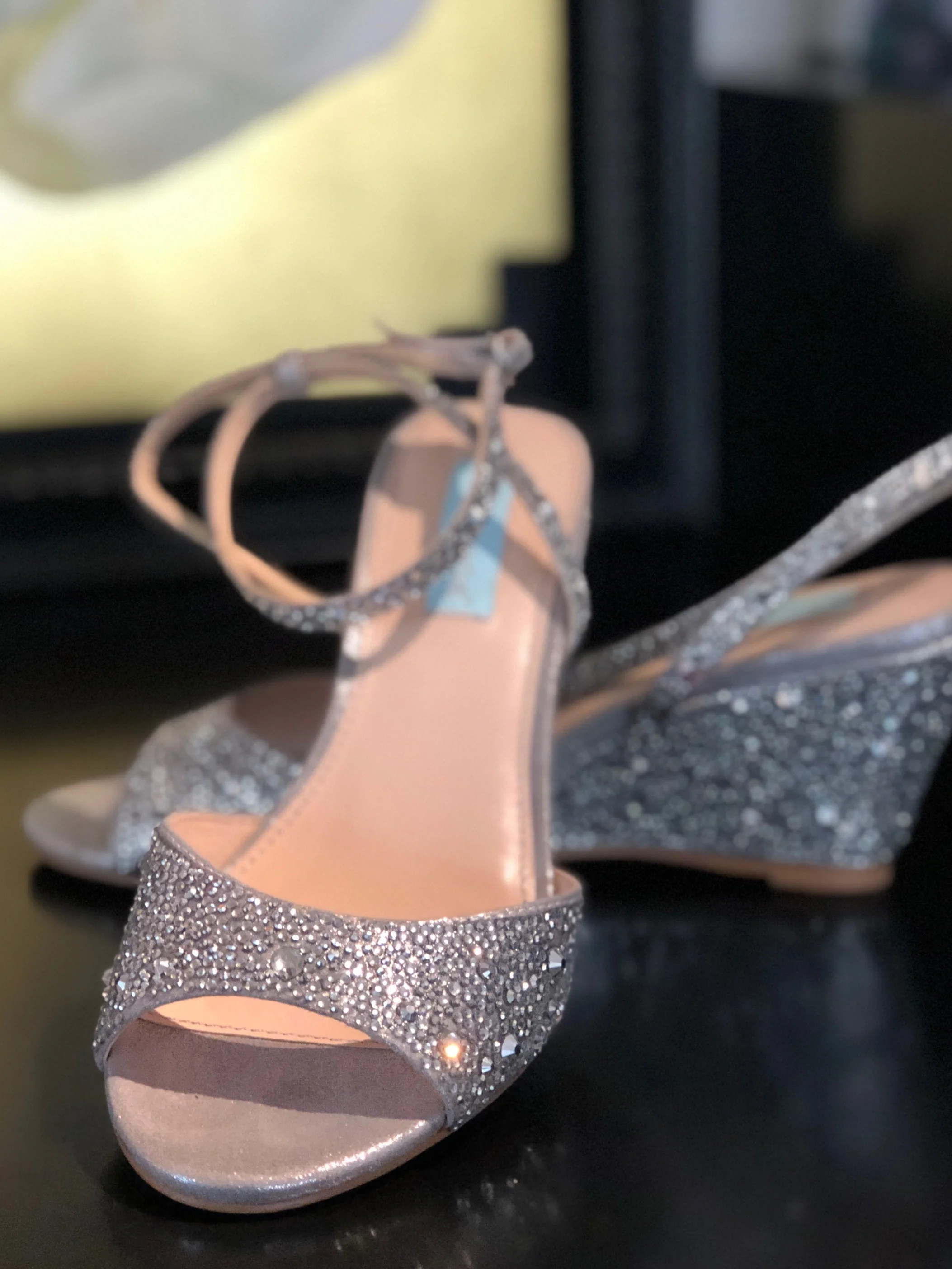 Here are the Betsy Johnson Elora shoes I bought for my sons wedding. I bought them from Zappos and received them in 2 days! They are extremely comfortable.