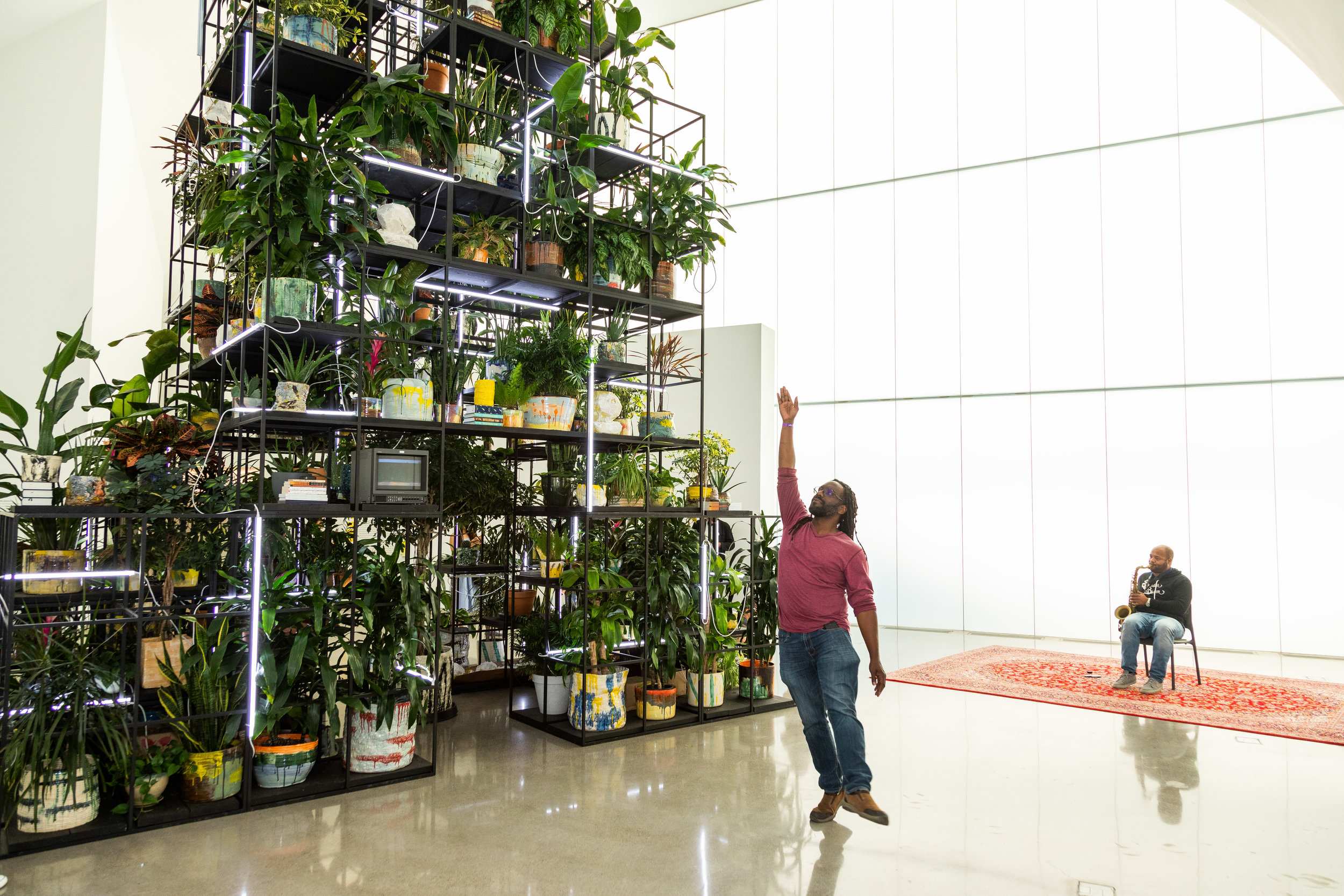  Members preview at the ICA.  Institute for Contemporary Art at  Virginia Commonwealth University. 