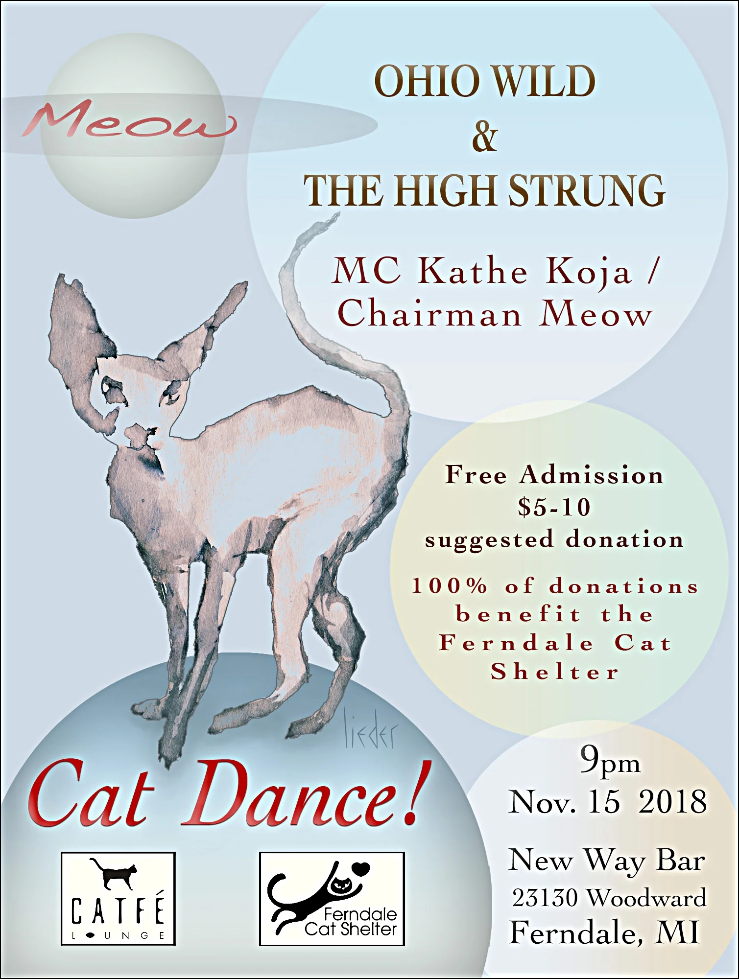 Like cats? Like to dance?