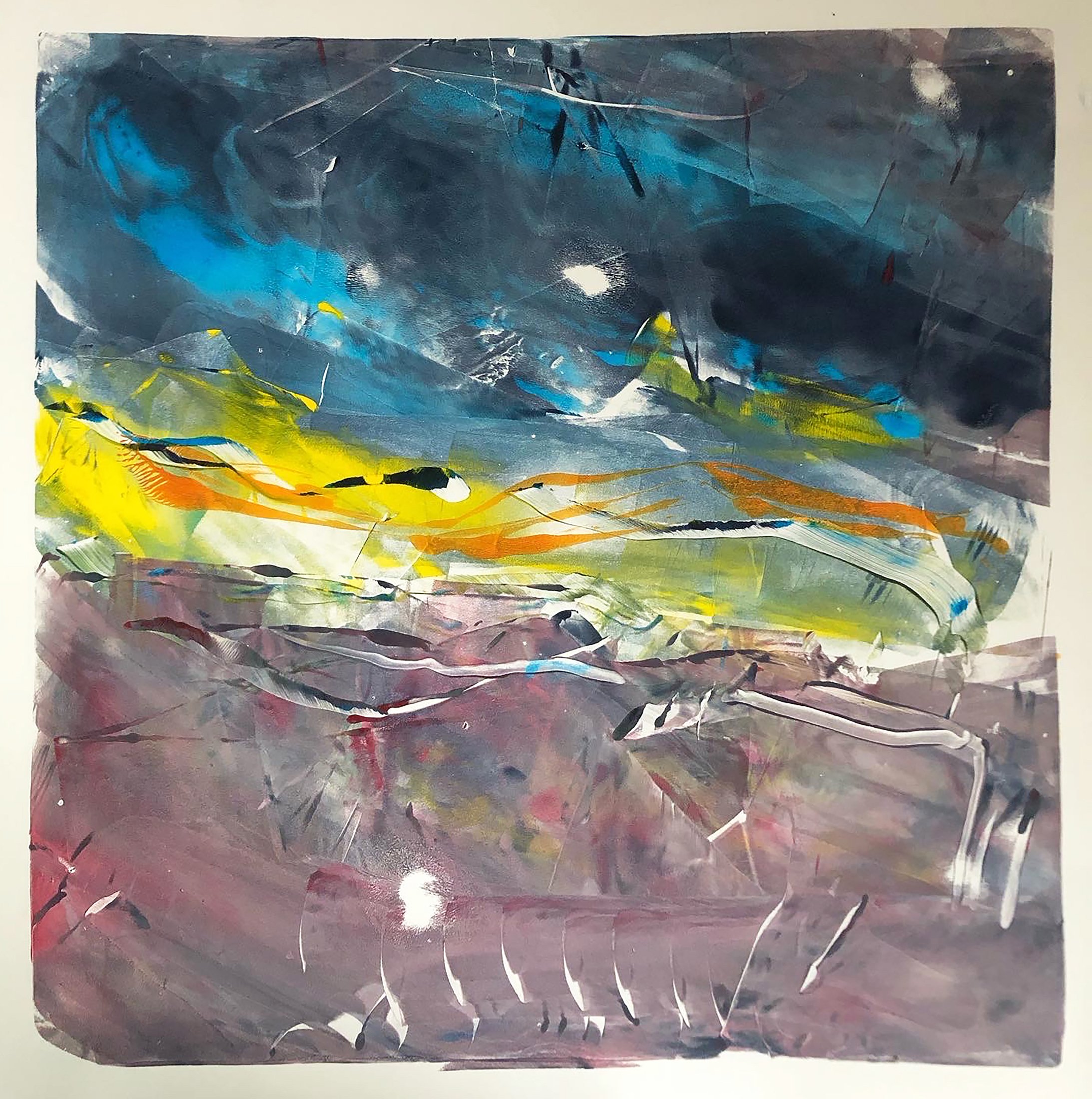 Landscape and Color II (image: 12" x 12")