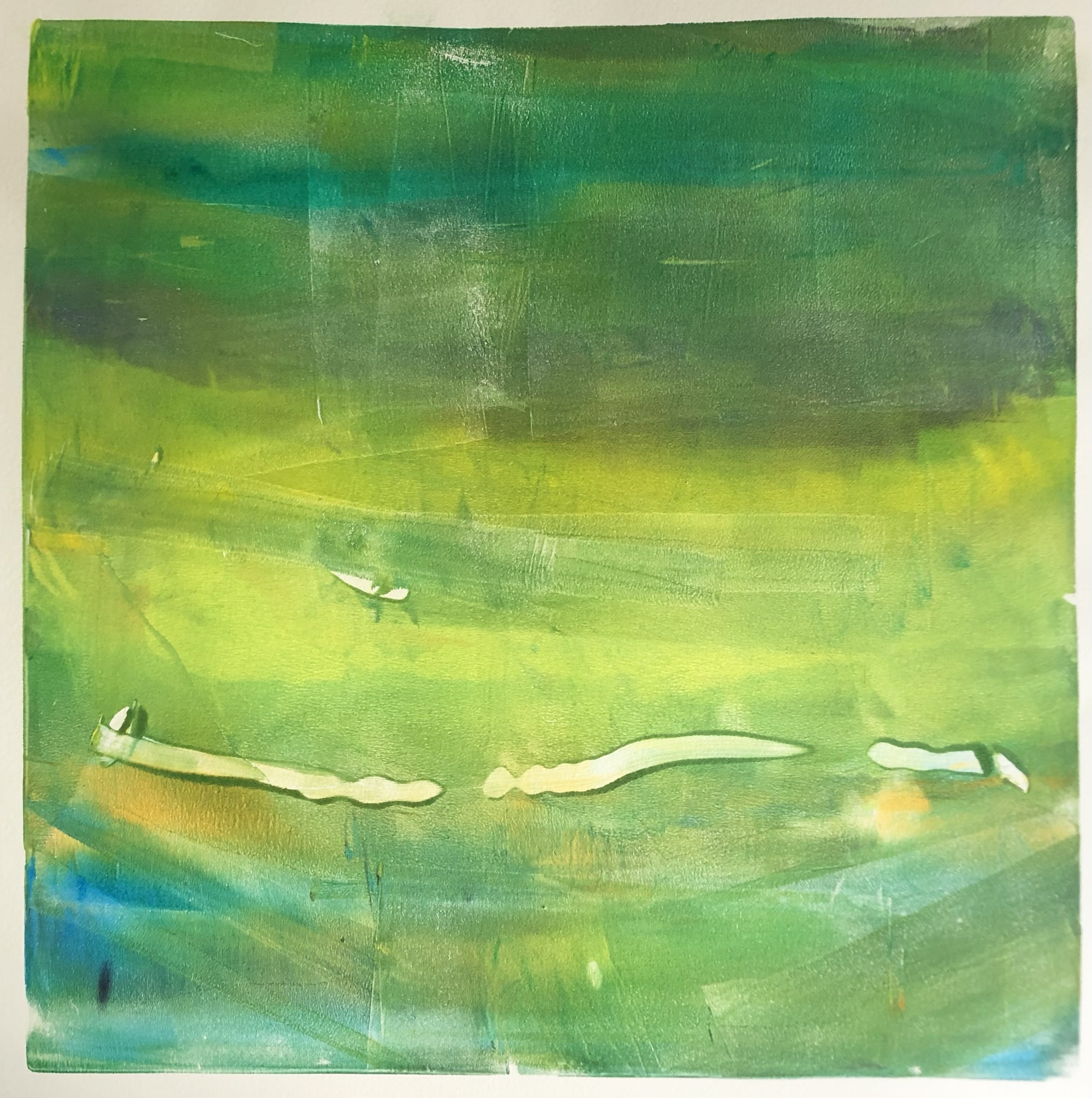 A Piece of Green (image: 12" x 12")