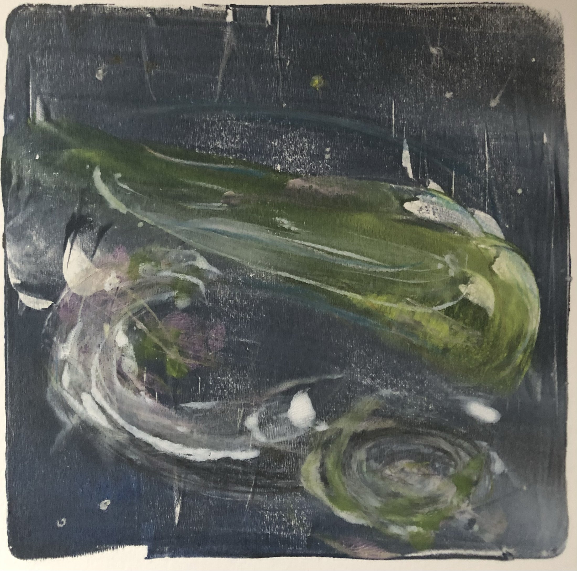 Merging Galaxies (image: 6" x 6")