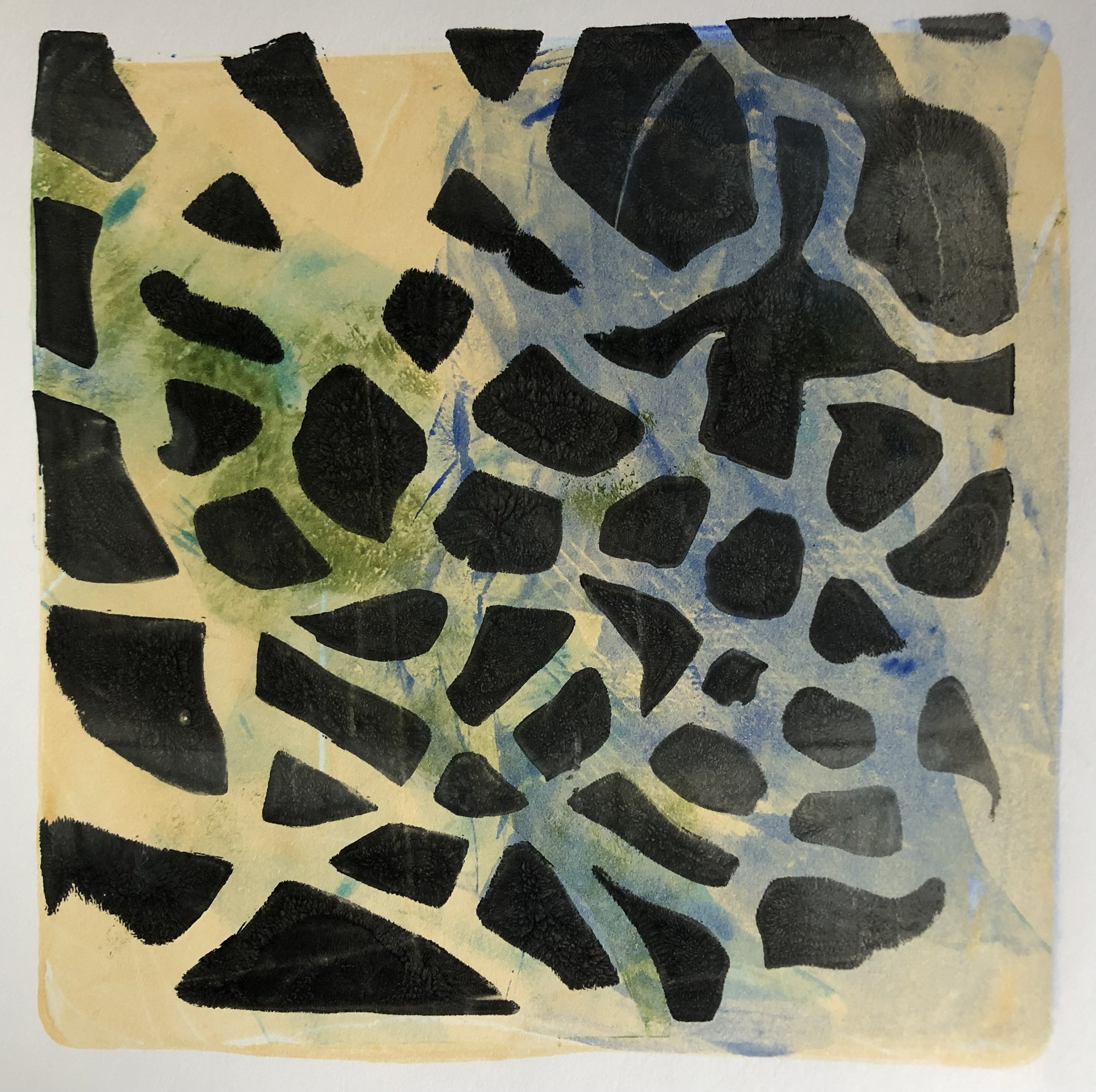 Craquelure Magnified IV (image: 6" x6")