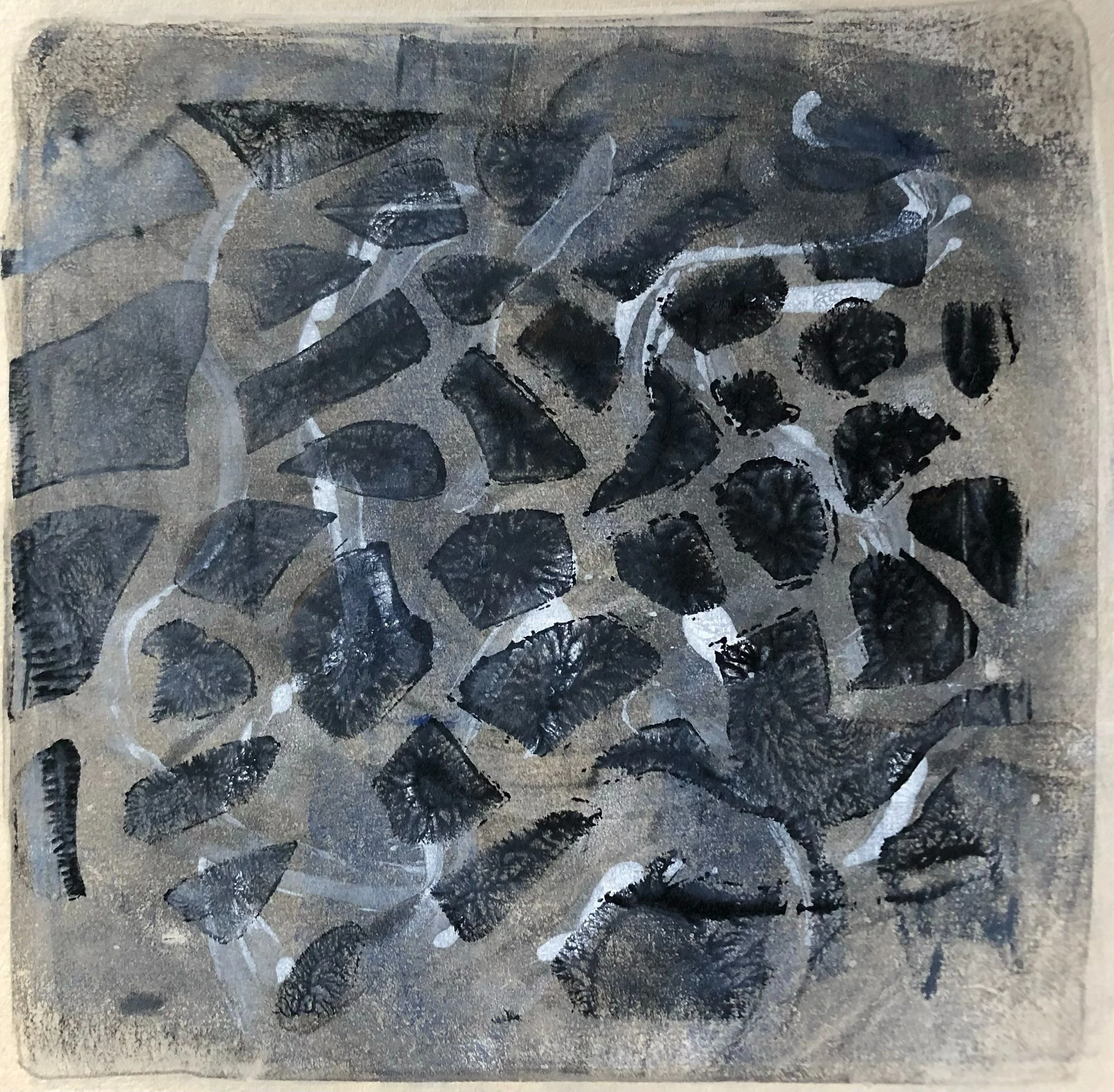 Craquelure Magnified I (Image: 6" x 6")