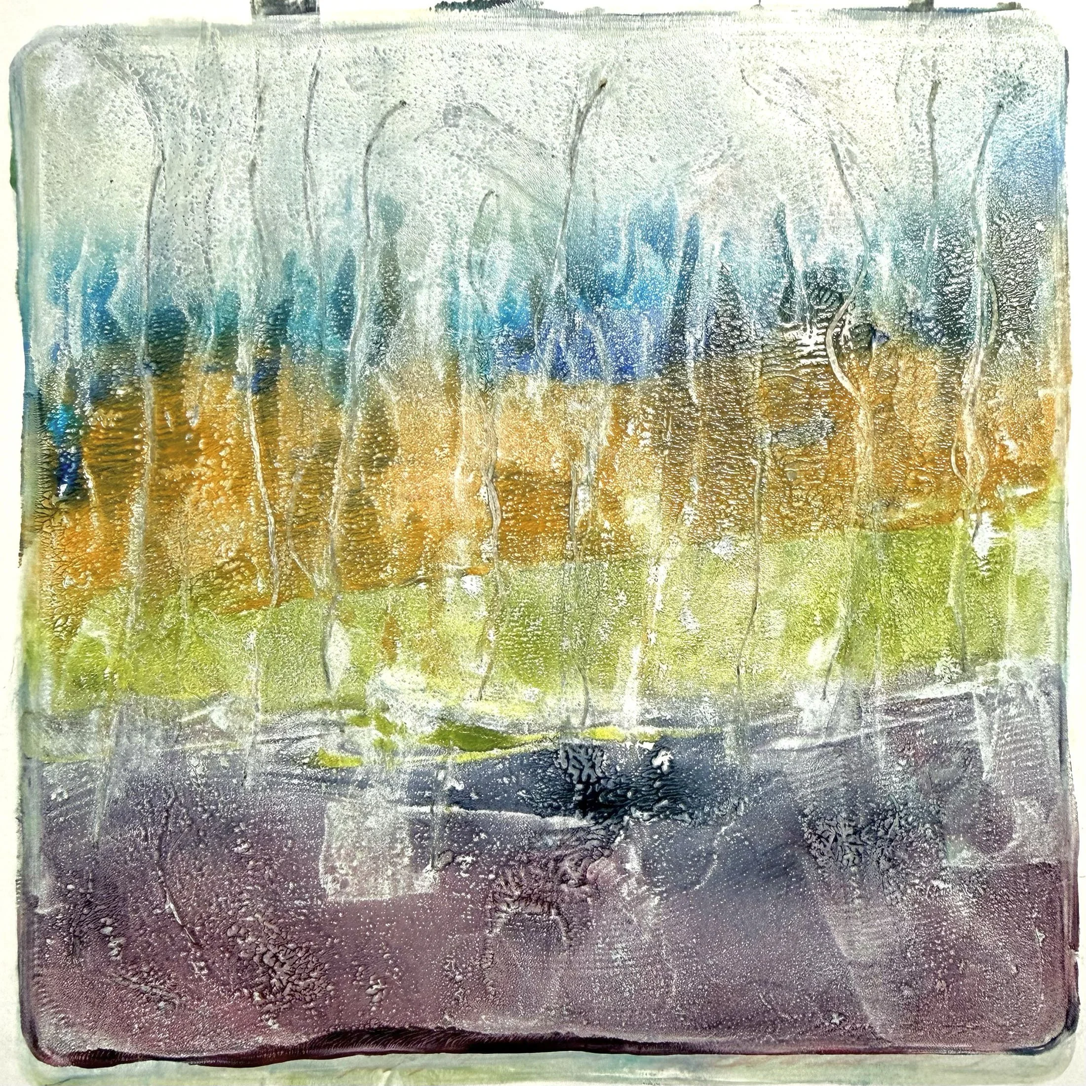 Trees Grow in a Marsh (image: 6" x 6")