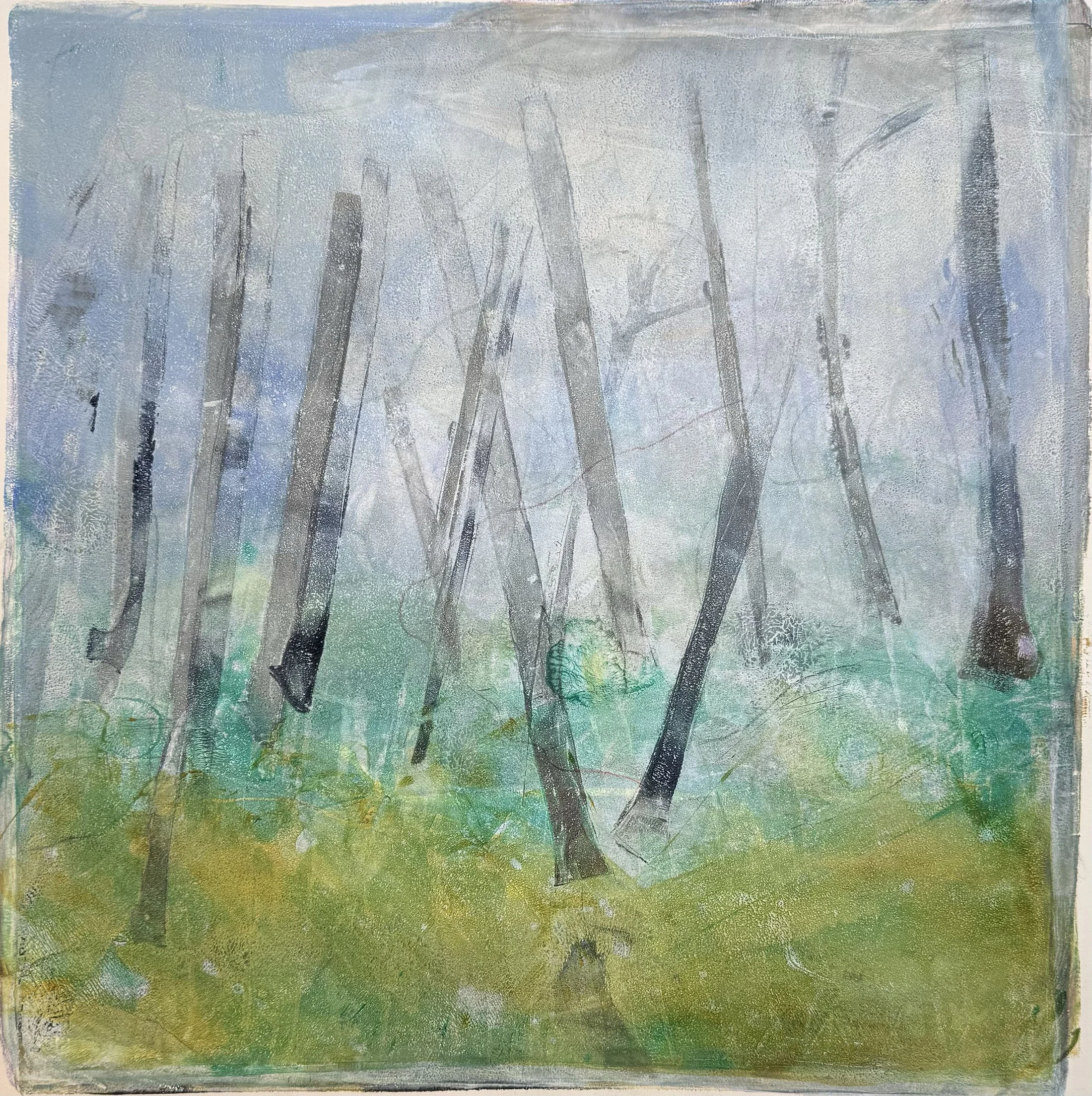 Trees Dance on Air (image:12" x 12")