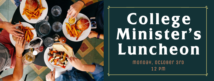 College Minister's Luncheon