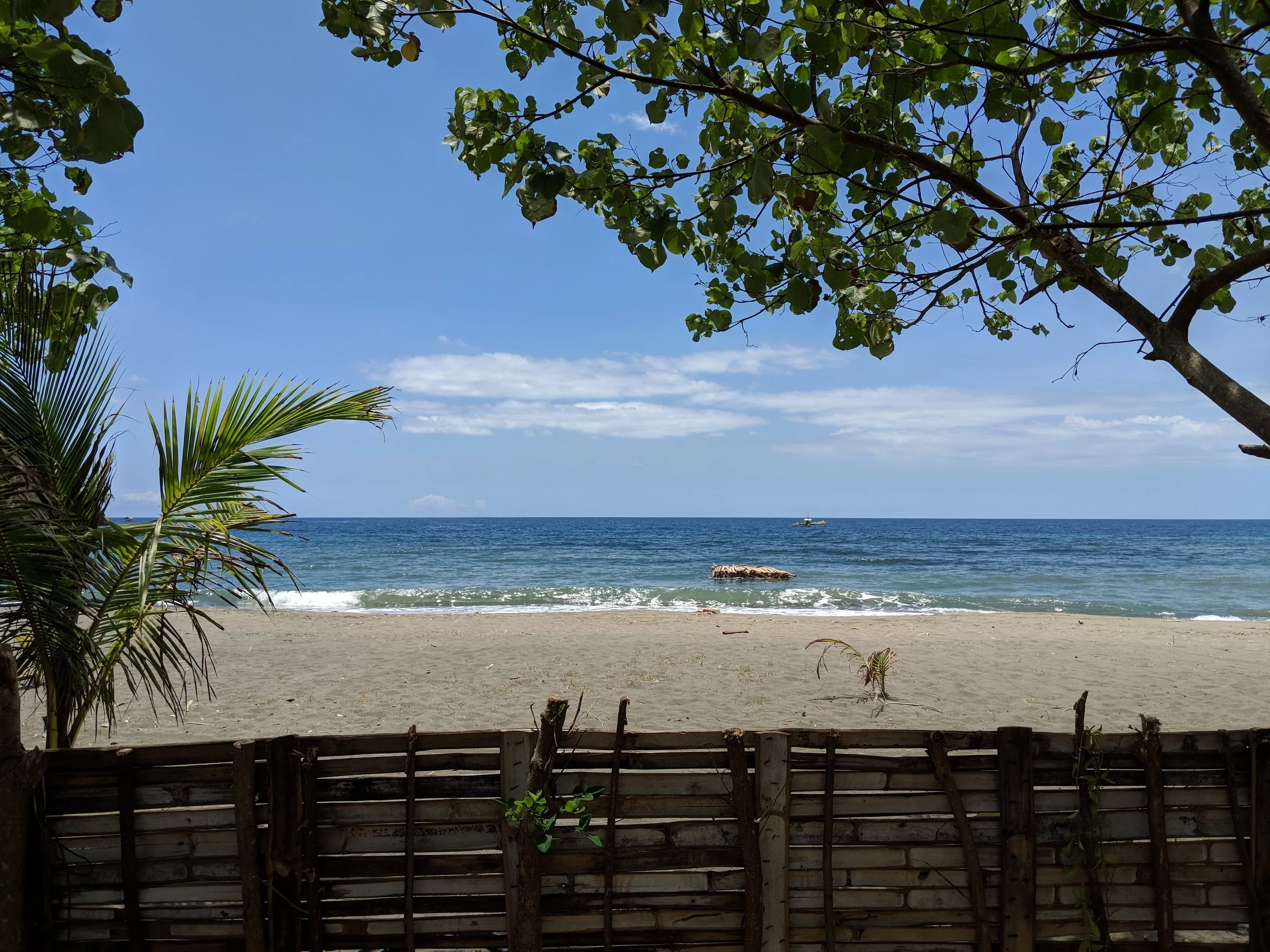 The view from Consuelo House