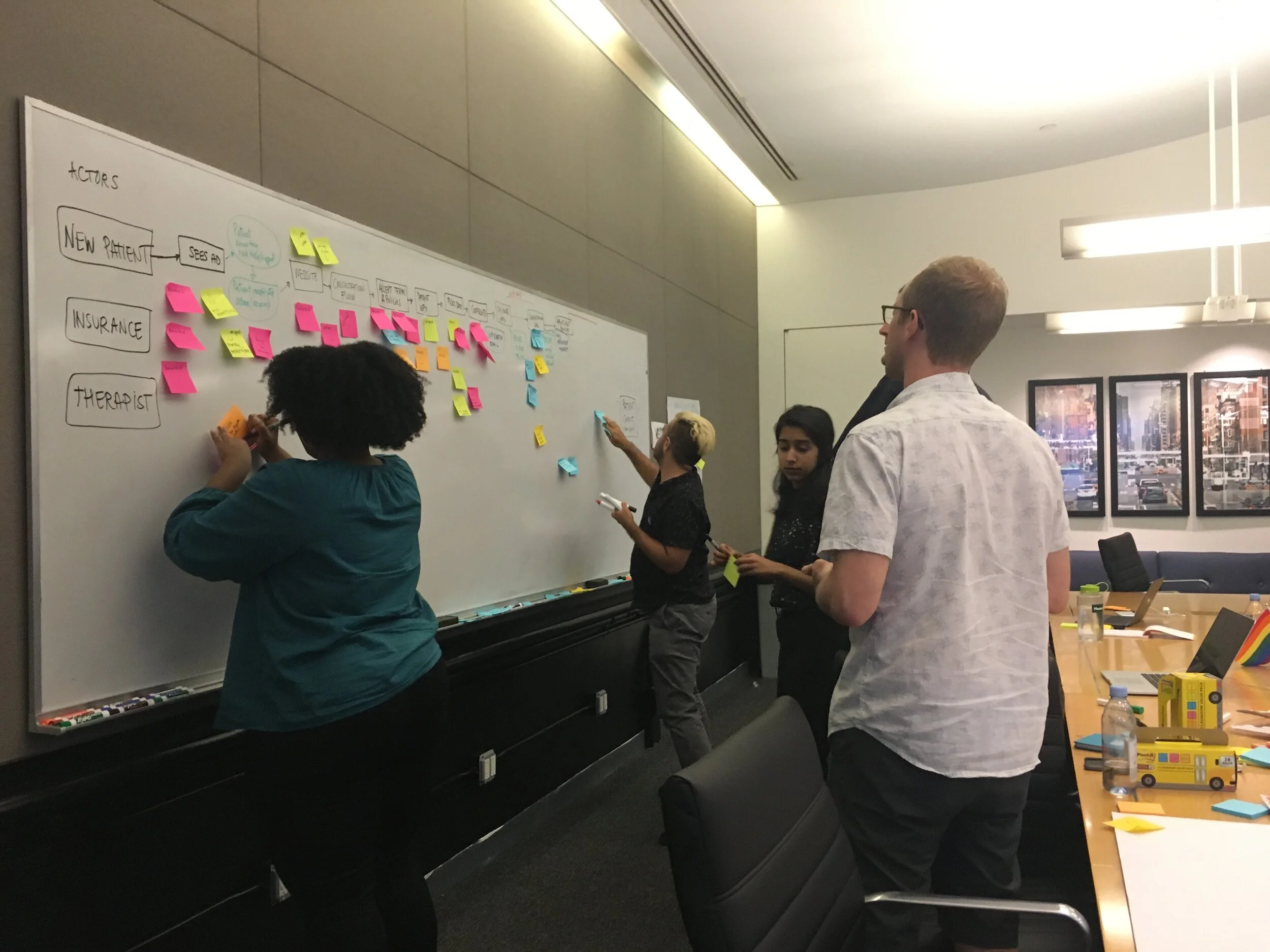 Gather data from team members