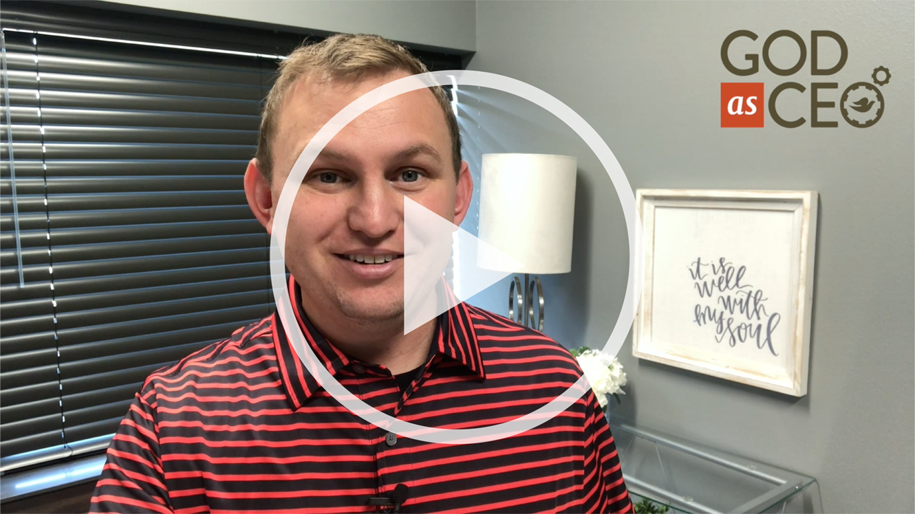 God as CEO Midweek Encourager - Should We Make Money?
