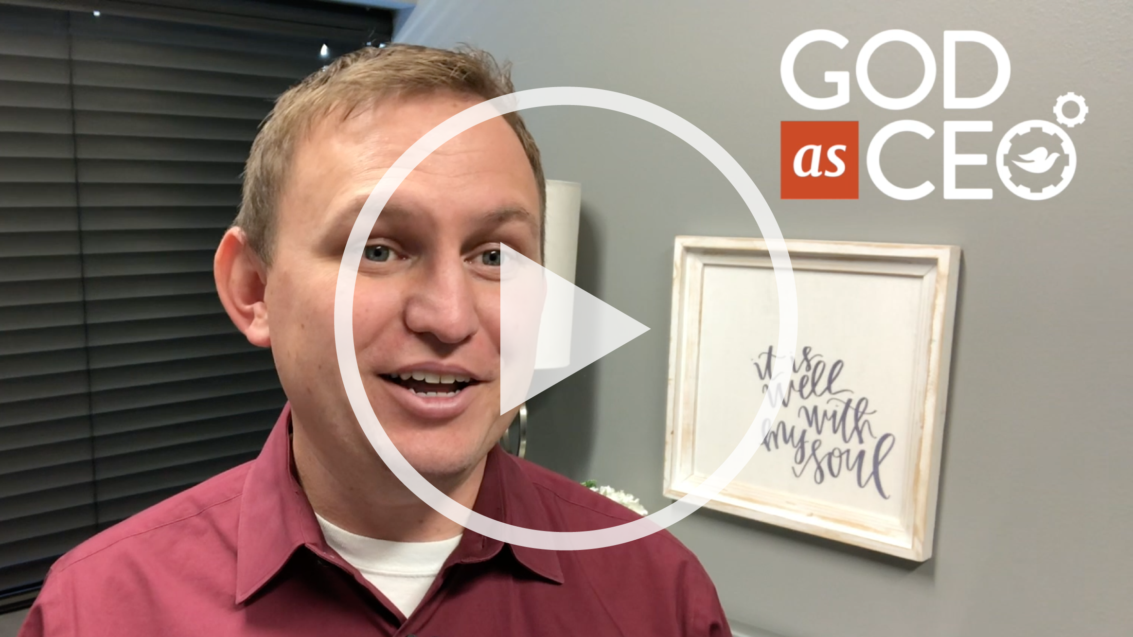God as CEO Midweek Encourager - Support Amazing People