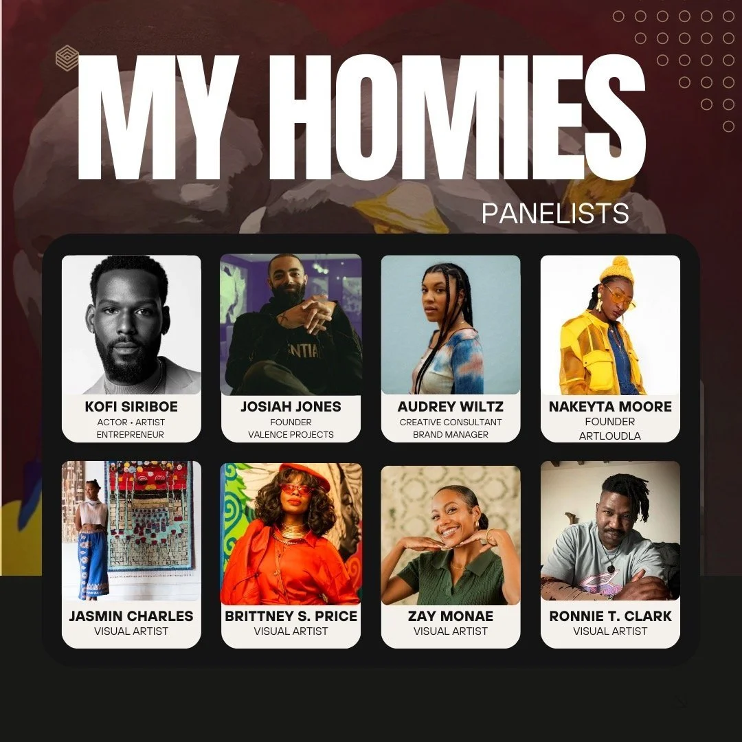 MY HOMIES EXHIBITION PANEL 