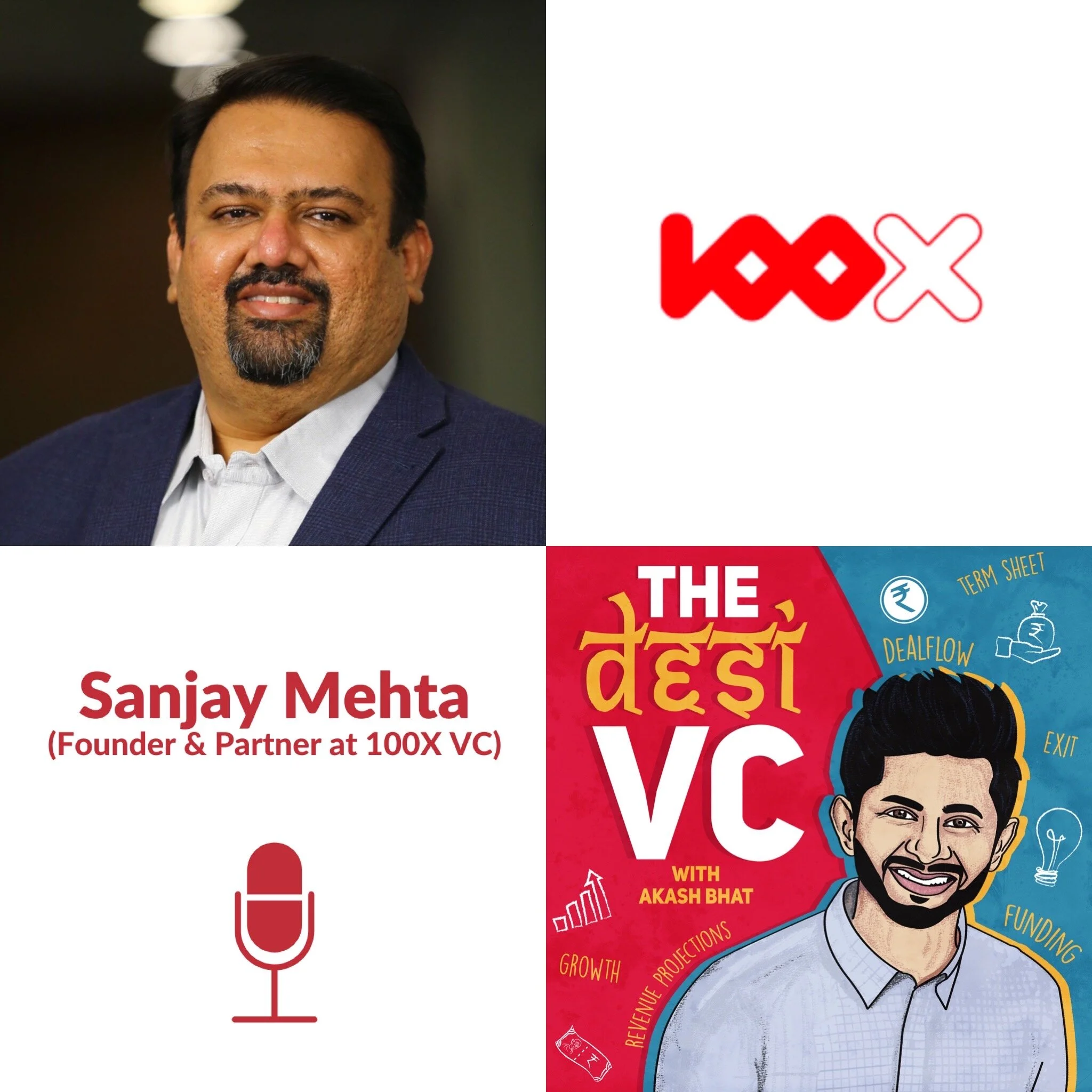E1: Sanjay Mehta (Founder and Partner, 100X VC)