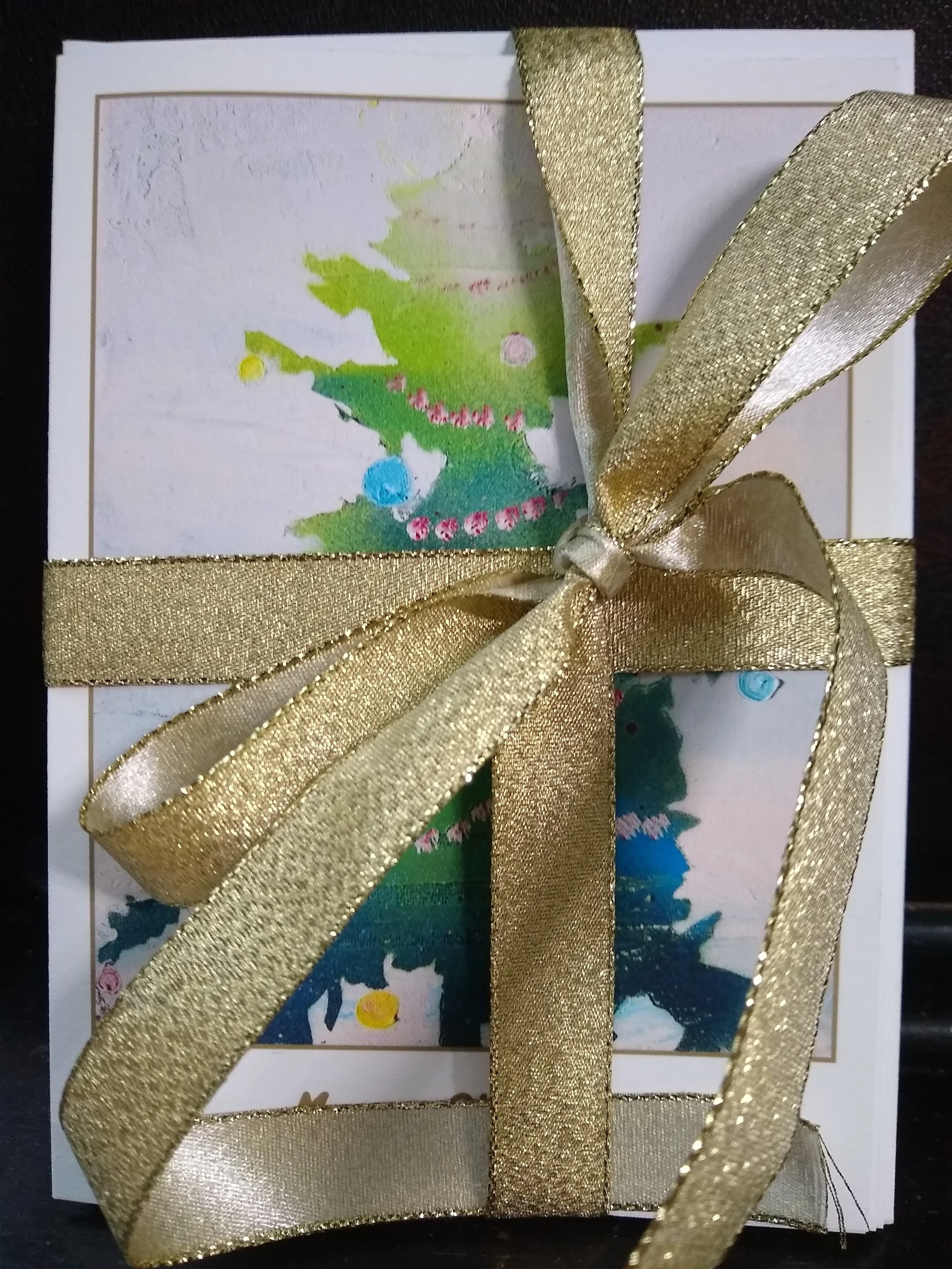 Chirstmas Tree cards mix pack