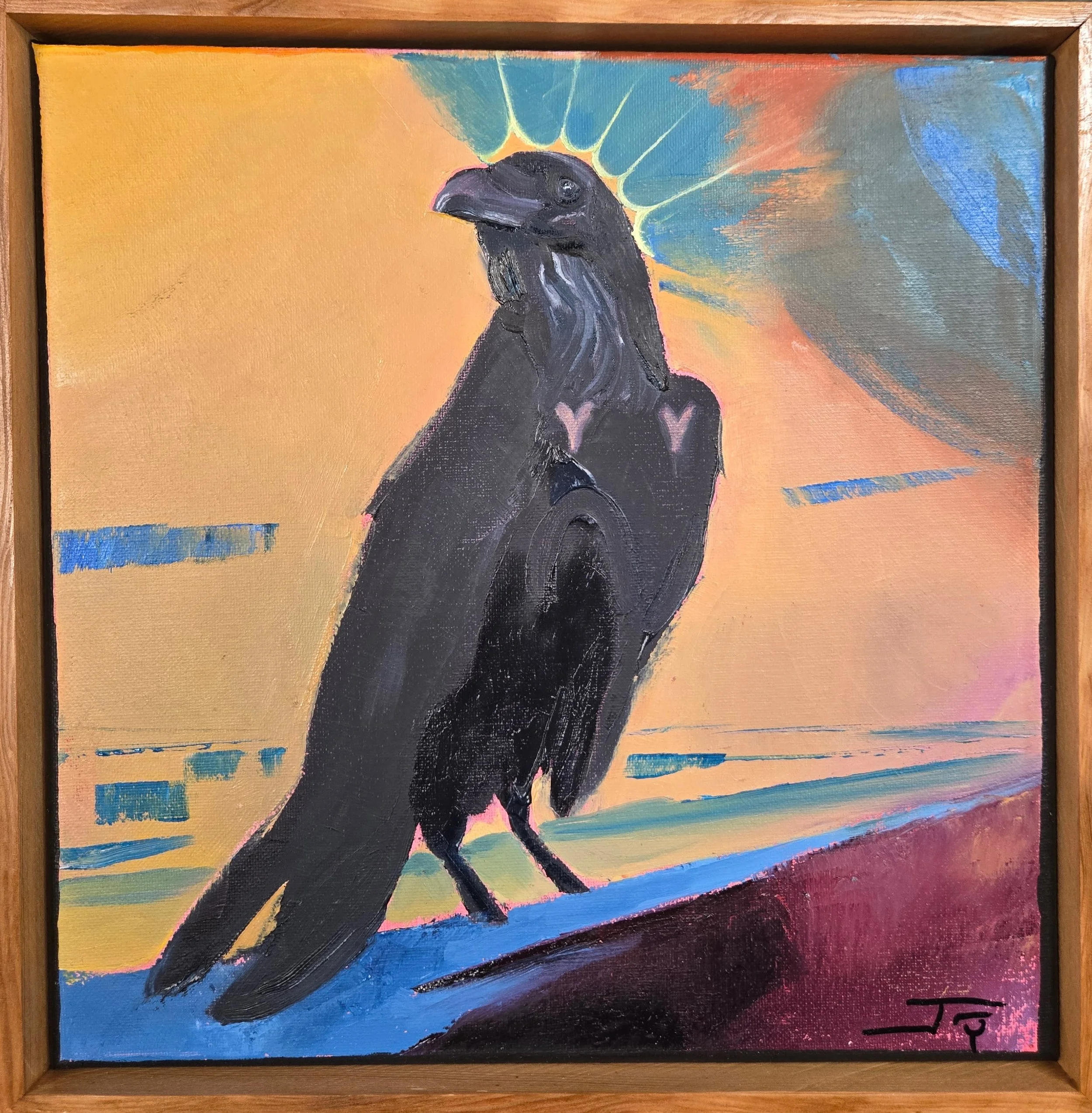 Proud and Stately Raven