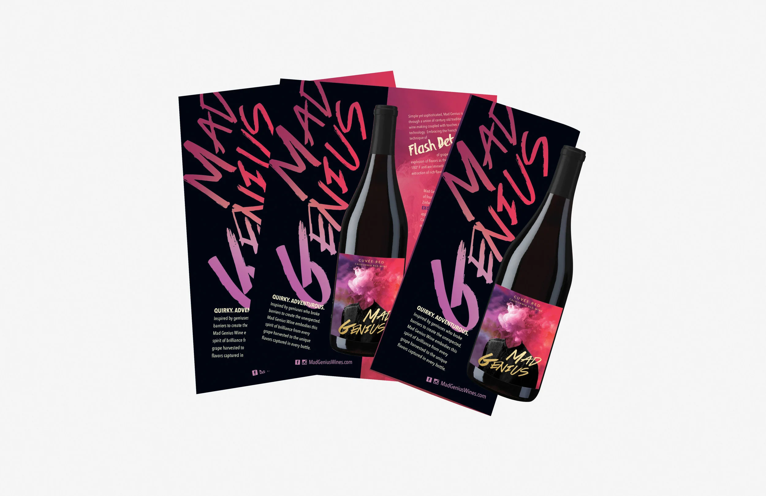 Mad Genius Wine Sell Sheets