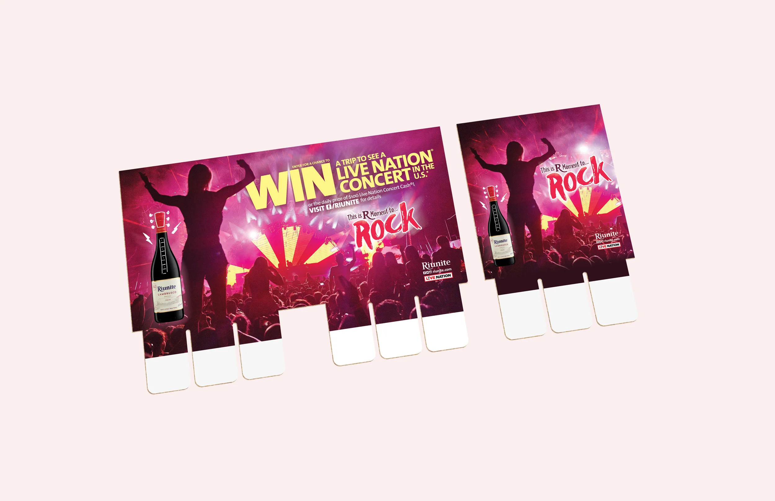 Riunite Rocks Case Cards