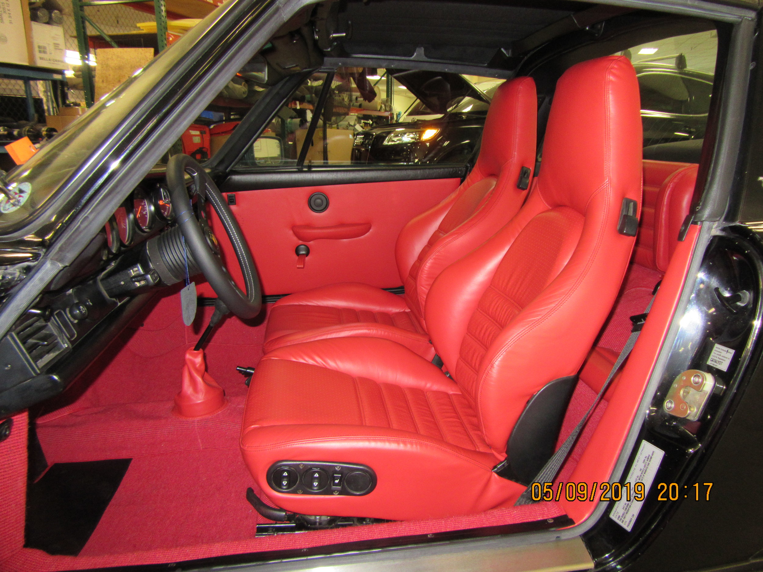  Lobster Red Leather Interior
