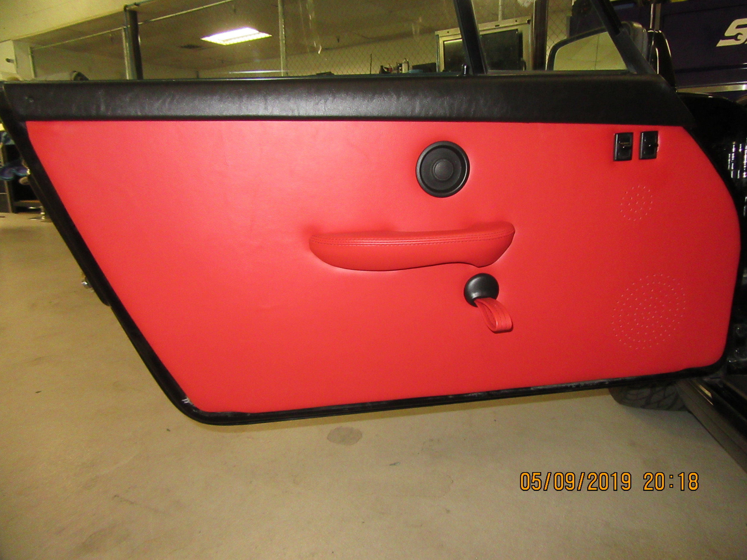 RS Style Door Panel with Custom Armrest