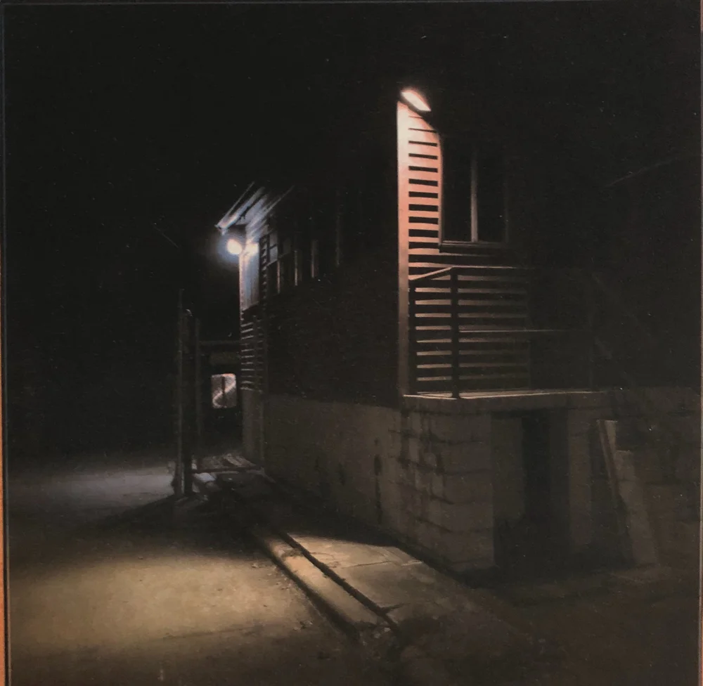 Guardhouse at Camp Northend Tricolor gum bichromate over platinum/palladium