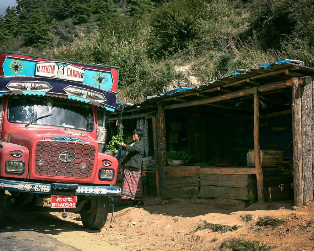 Market day Bhutan