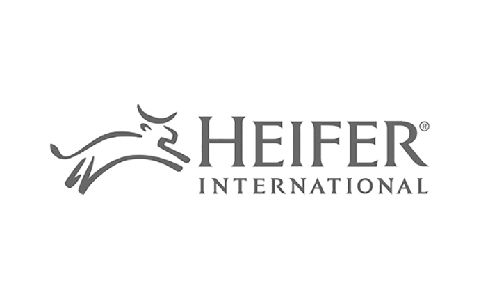 Heifer International logo black and white