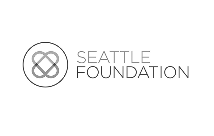 Seattle Foundation logo black and white