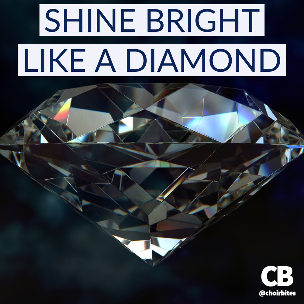 Shine Bright Like a Diamond — Choir Bites display picture 2