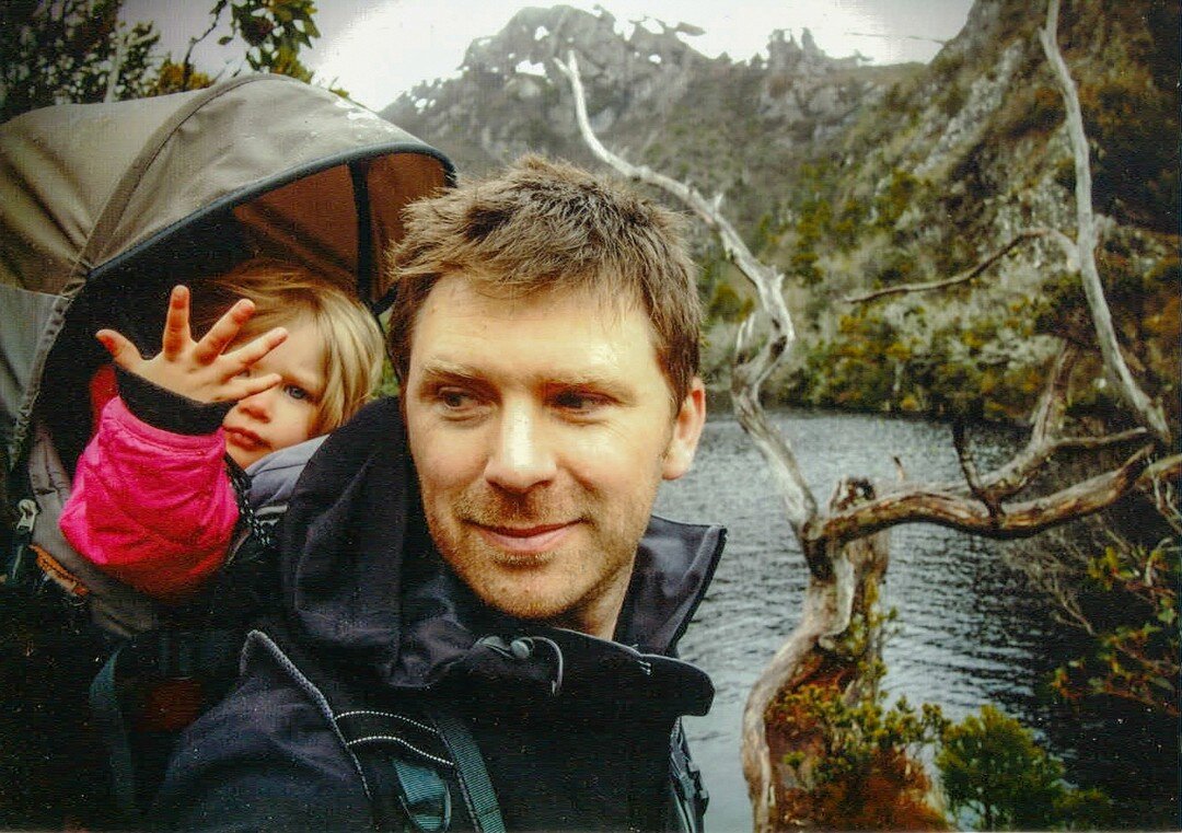Ten years ago. Hiking Cradle Mountain while Sapphira ponders metaphysical problems. 

For a few years she traveled everywhere in this pack. Through Europe. All over Petra. Too many hikes to count. She would fall asleep in it, content for hours. 

📷: