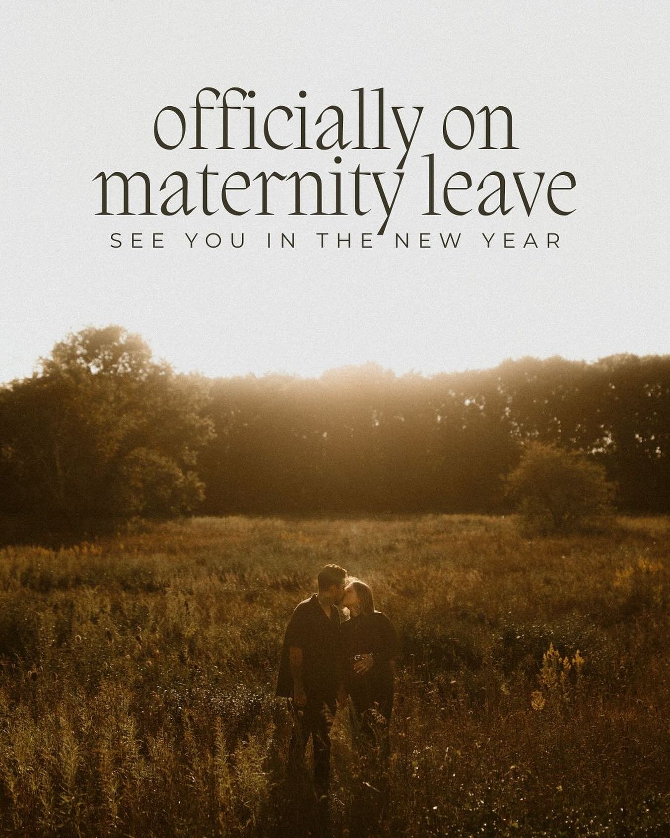 ✸ Officially starting maternity leave ✸
Thank you all so much for the love, support, and trust you&rsquo;ve shown me throughout this journey. I&rsquo;m so grateful for every single one of you &mdash; this community means the world to me.
I&rsquo;ll s