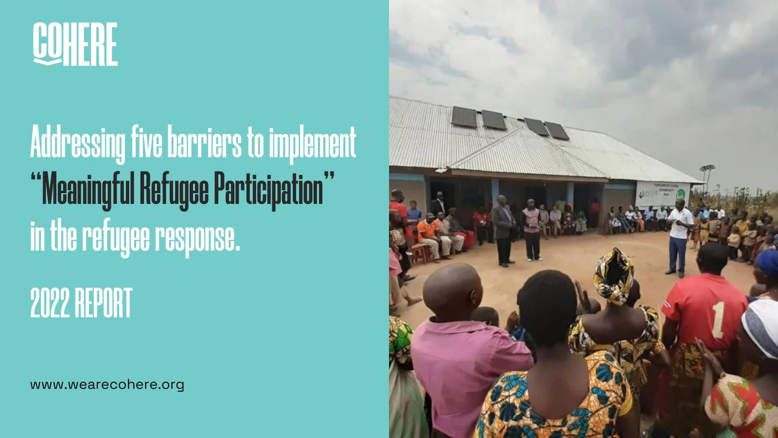 Addressing five barriers to implement “Meaningful Refugee Participation” in the refugee response
