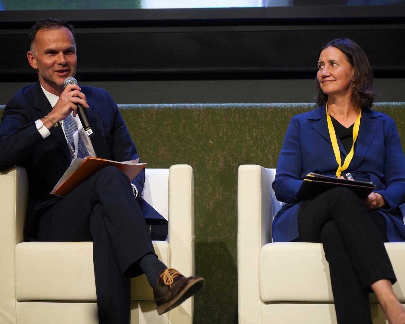 On Friday, RSRI Executive Director Kari Diener spoke on a panel at the Consultations on Resettlement &amp; Complementary Pathways (#CRCP2025) in Geneva about self-reliance in host countries. The session, moderated by @refugepoint&rsquo;s Chief of Pol