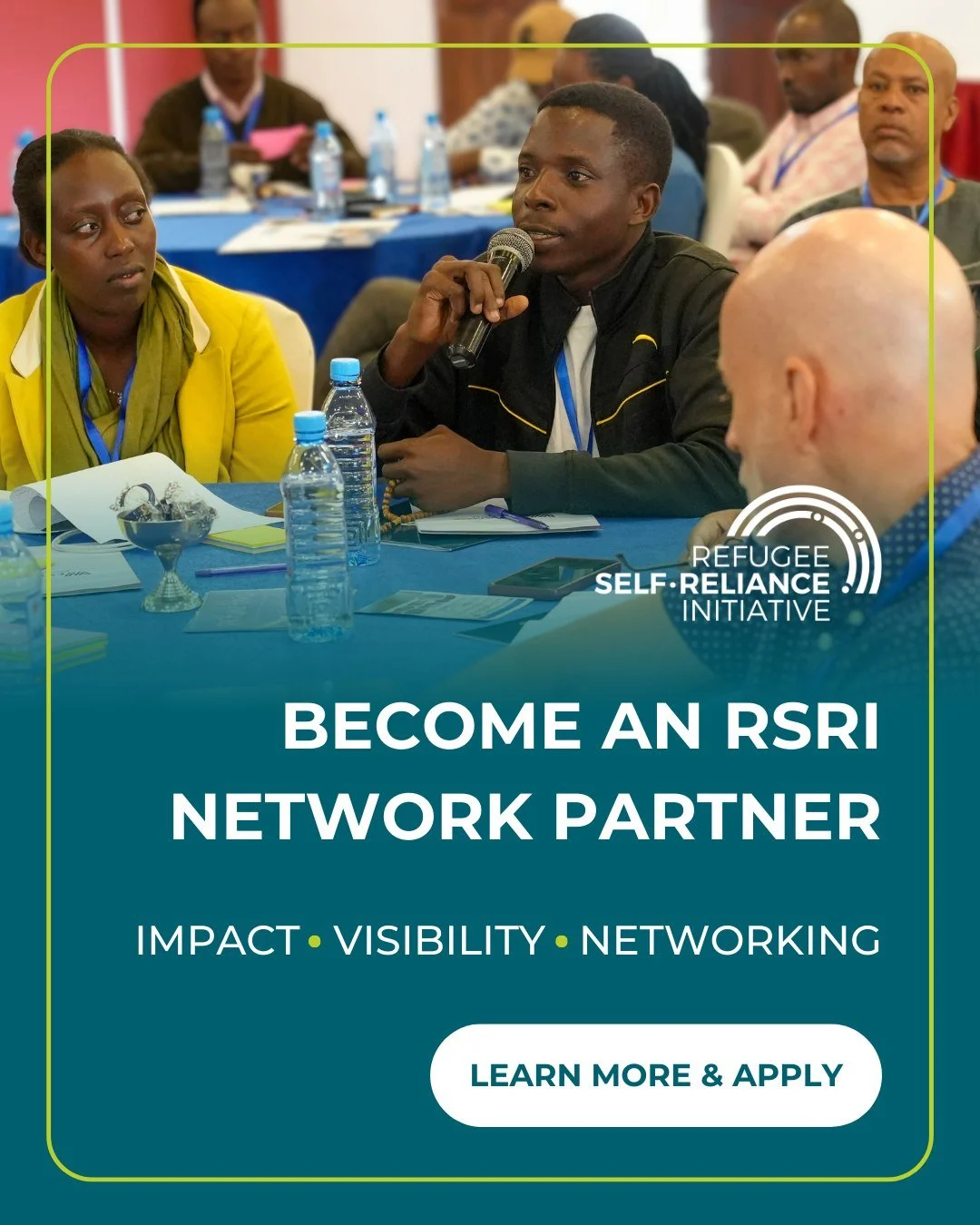 📣 Do you represent an organization working to advance the self-reliance of refugees? Would you like to take your engagement with the RSRI to the next level? Become an official RSRI Network Partner today!

The Refugee Self-Reliance Initiative offers 
