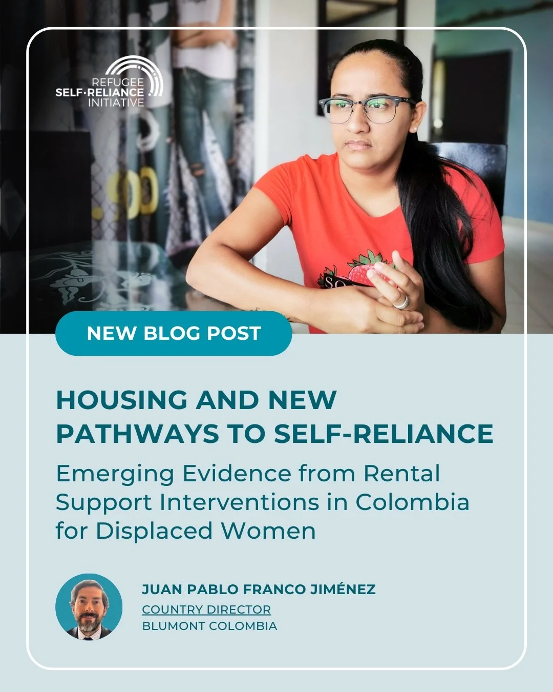 🏘️ In 2025, Blumont partnered with the RSRI and the @washu to conduct a quasi-experimental impact evaluation of rental support for migrant women in Colombia. The study showed that rental support led to strong and lasting improvements in self-relianc