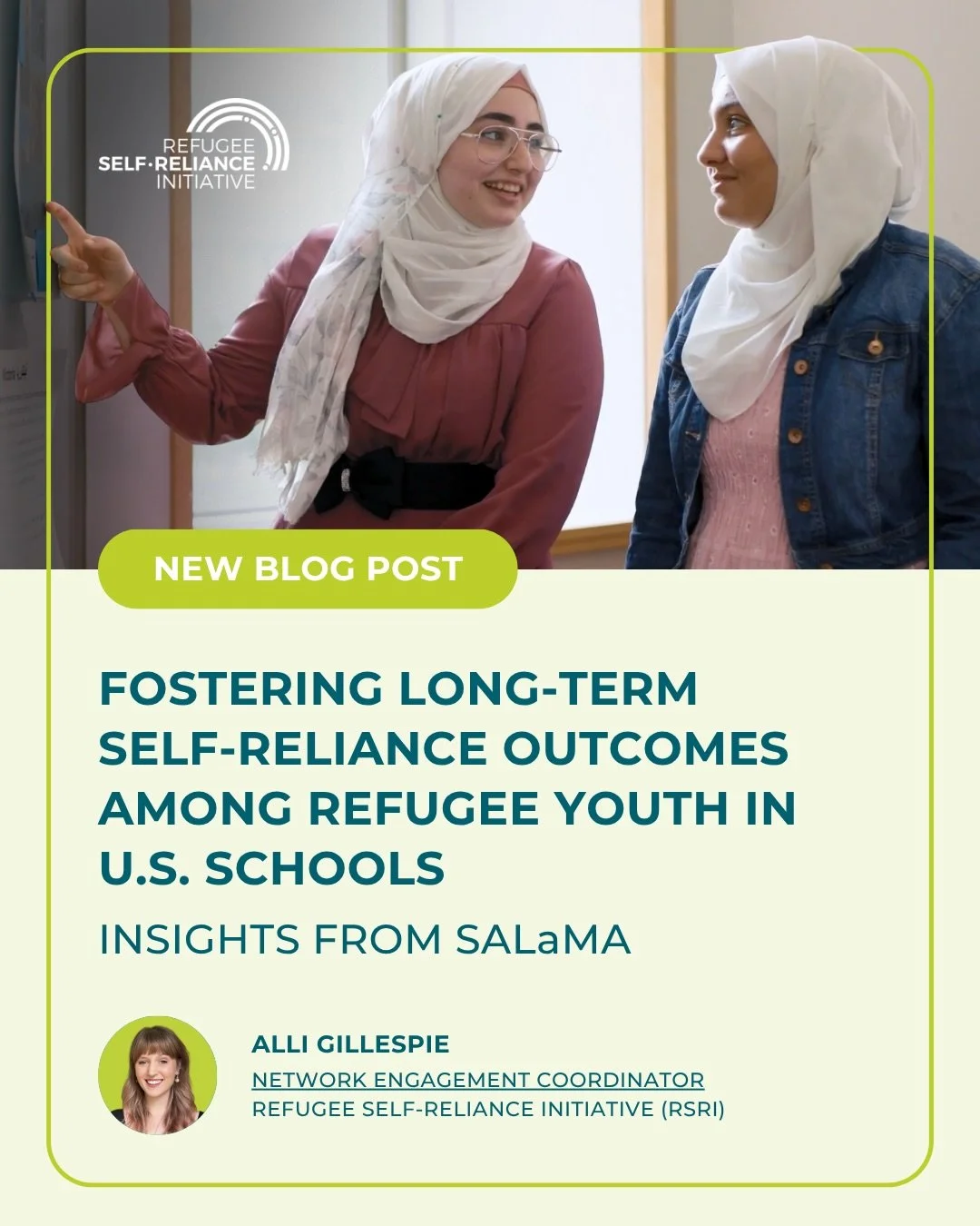 📝 Adolescence is a crucial stage of development that significantly influences long-term outcomes, yet it is often overlooked in discussions about refugee #selfreliance. Since the roles and responsibilities of adolescents can vary widely across cultu