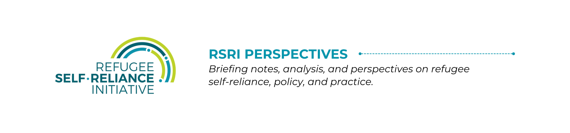 Making Self-Reliance Meaningful: Initial Considerations for the UN Refugee Agency’s 50 by 35 Vision