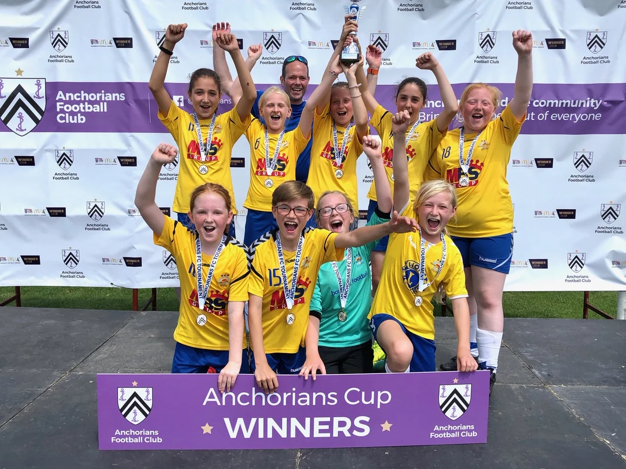 U11 Girls WIN Anchorians Tournament!