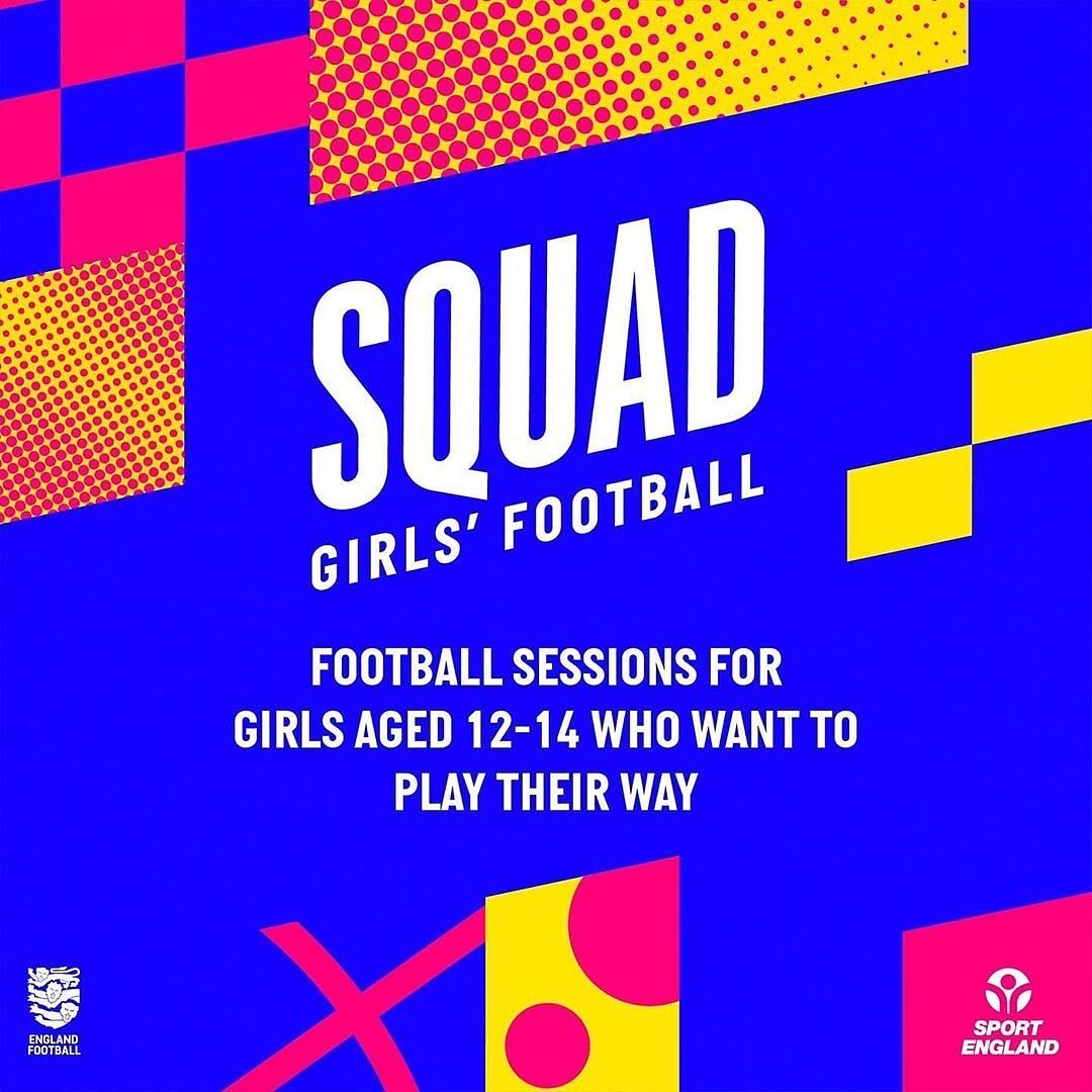 Squad Girls&rsquo; Football for girls aged 12-14 continues this Saturday, 11:30am - 12:30pm at St. Edmund&rsquo;s School in Canterbury.

Whether you want to try football for the first time or want to get some extra practice in, come and join us and b