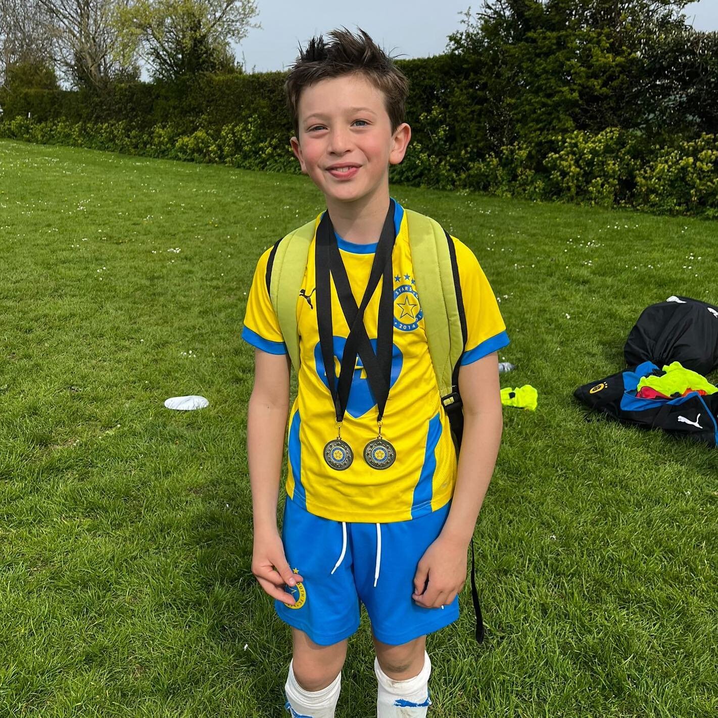 Risers U11 Yellows travelled to St Margaret&rsquo;s for a friendly in the sun yesterday.  Great teamwork all round and some lovely worked goals 👏🏻⚽️☀️

Player of the match as voted by parents went to Ruben for 2 well taken goals and great teamwork 