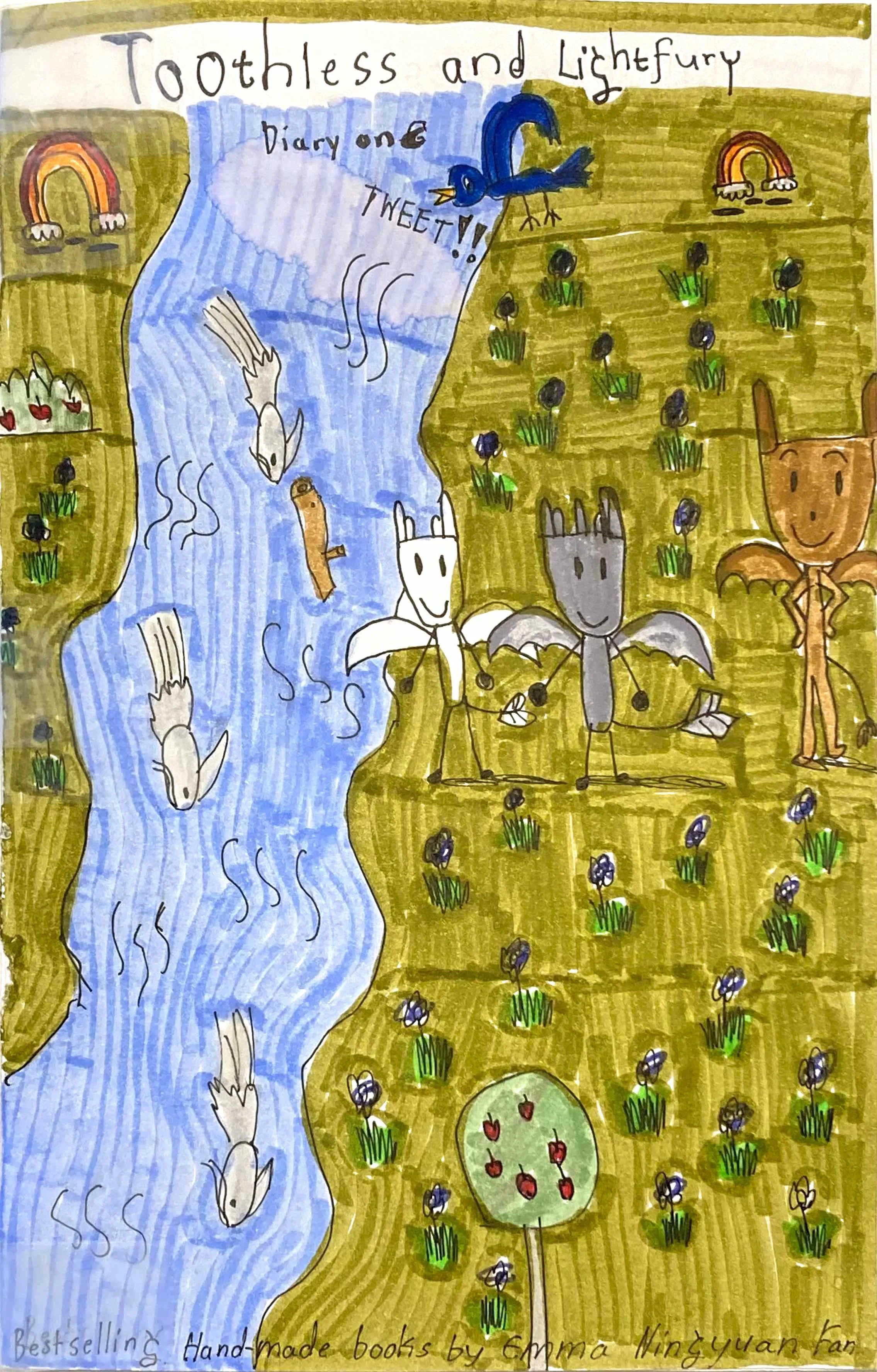 Toothless and Lightfury Diary (1,2,3)