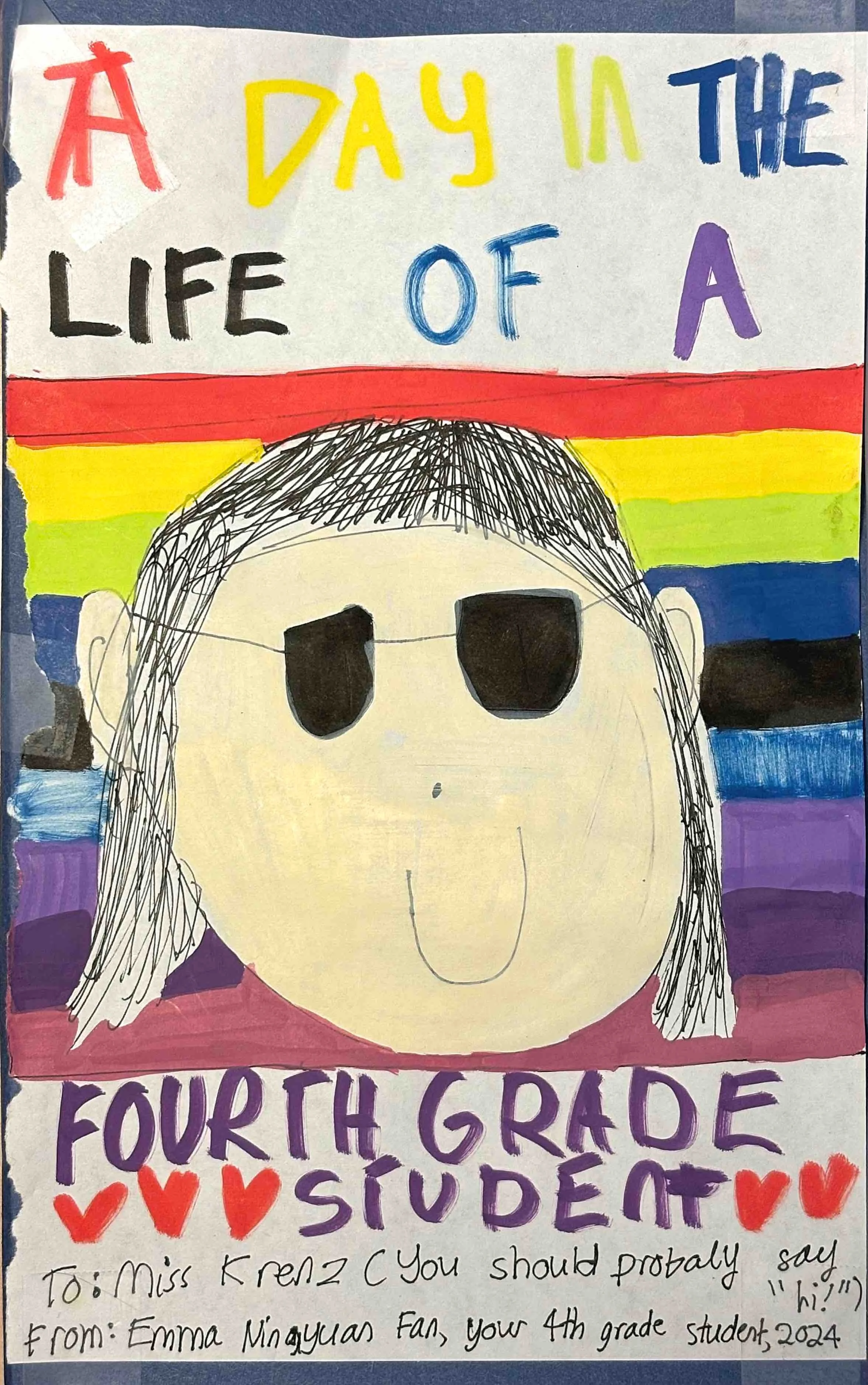 A DAY IN THE LIFE OF A FOURTH GRADE STUDENT 