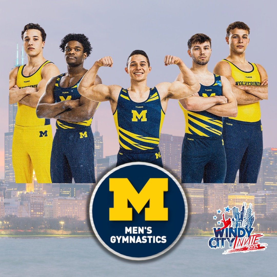 🚨 Attention Michigan Fans! 🚨

The University of Michigan Men&rsquo;s Gymnastics Team is ready to make a splash at the 54th Windy City Invitational at Navy Pier in Chicago, and they&rsquo;re bringing their A-game! 🔥 Representing the legendary Unive